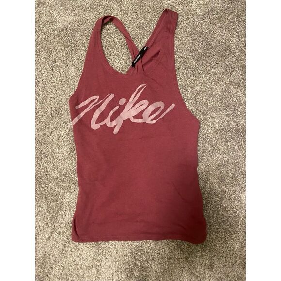 Nike Dri Fit Womens open back tank top size Medium - Picture 1 of 3